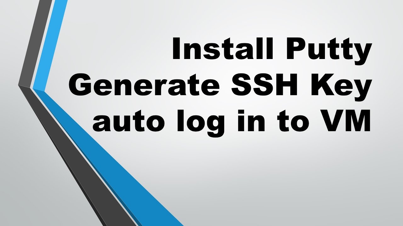 Generate Ssh Key Ubuntu Server